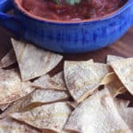 how to make healthy homemade tortilla chips