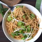 Spicy Thai Peanut Spaghetti