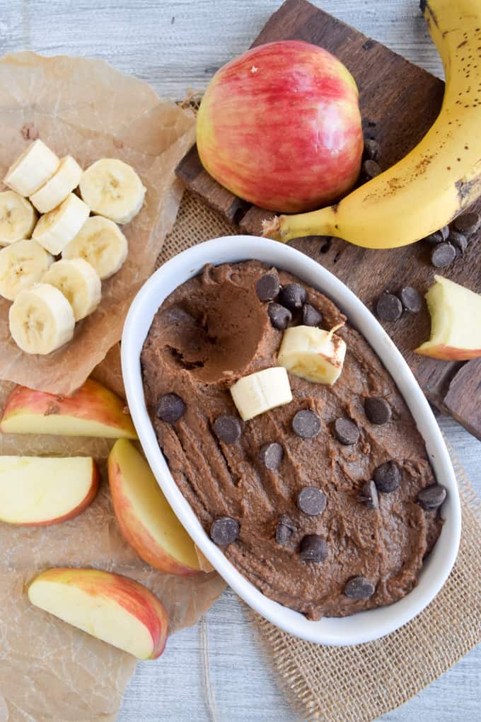 Chocolate Peanut Butter Hummus