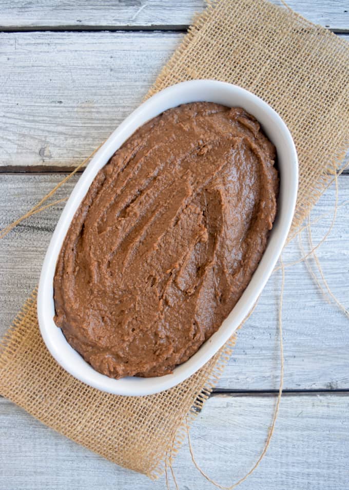 Chocolate Peanut Butter Hummus