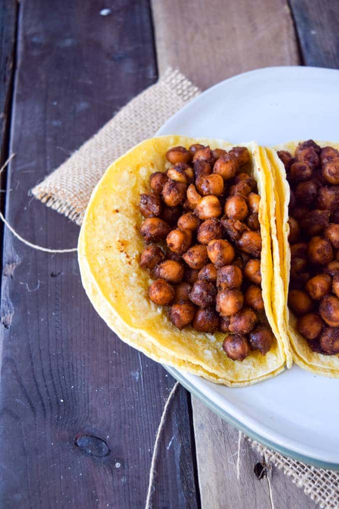 Chipotle Chickpea Tacos