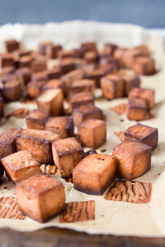 Easy Baked Tofu Recipe Ready In Only 20 Minutes Shane Simple   BakedTofuFront 