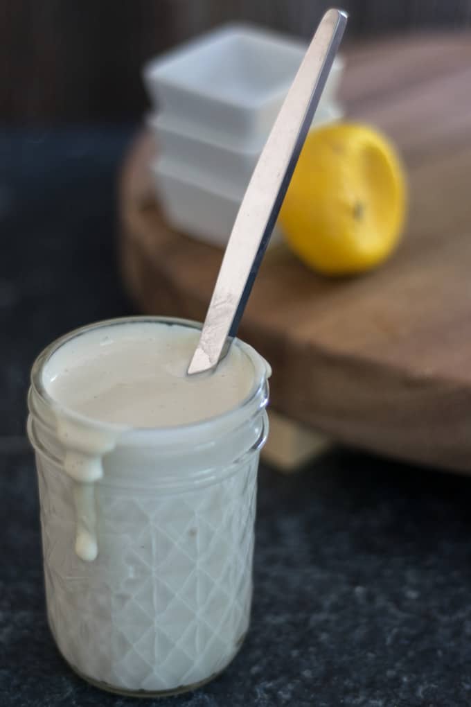 creamy rich cashew mayo