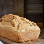 easy 5-ingredient whole wheat beer bread