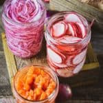 easy pickled veggies in jars without lids.