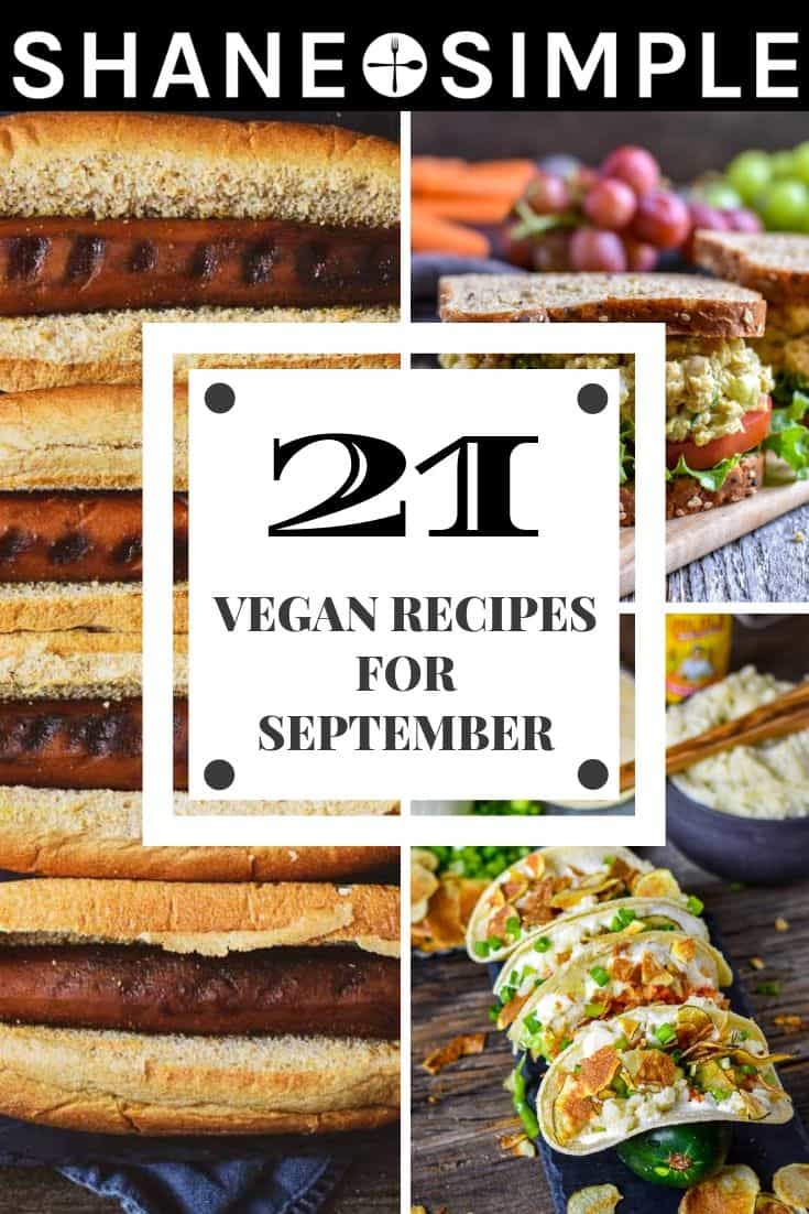 21 vegan recipes for september