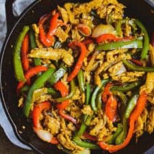 Vegan Pepper Steak With Onions-image