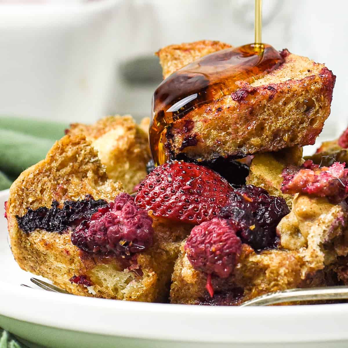 mixed berry french toast