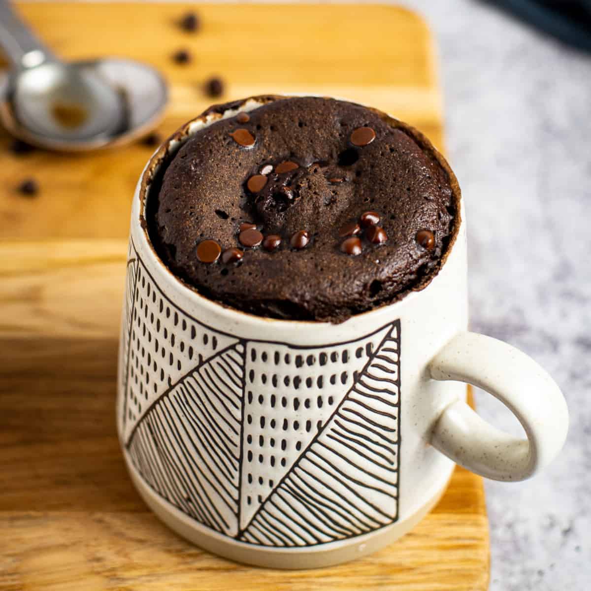 vegan chocolate mug cake