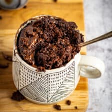 Vegan Chocolate Mug Cake (Oil-Free)-image