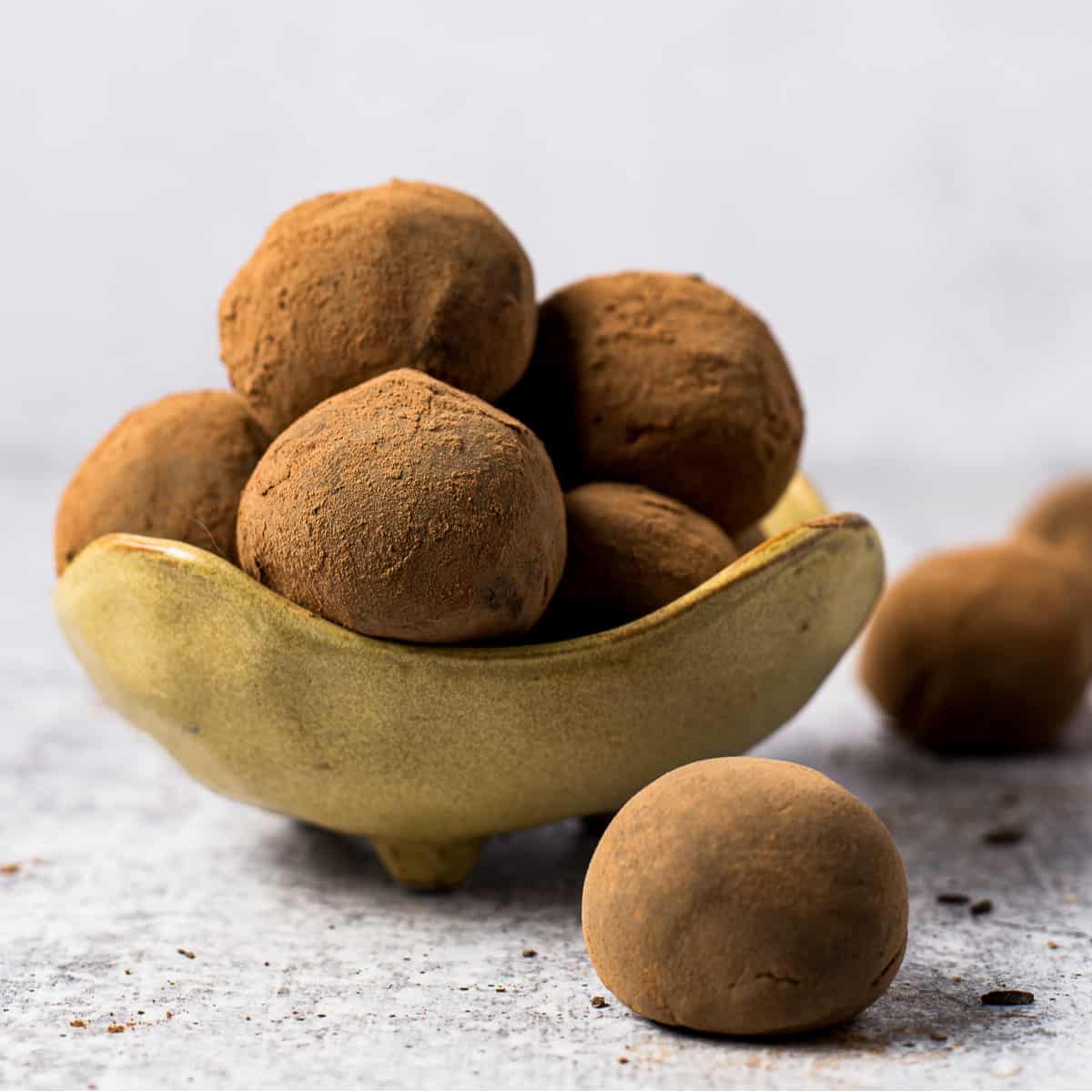 vegan chocolate truffles