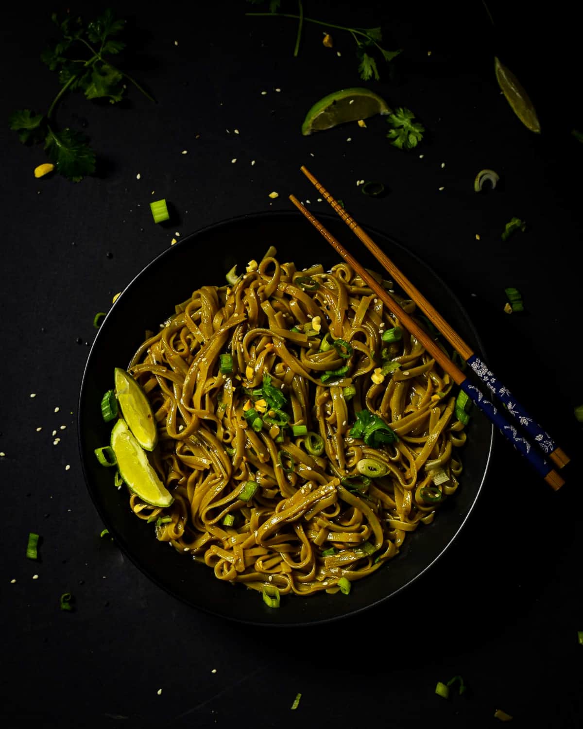 five minute spicy asian noodles
