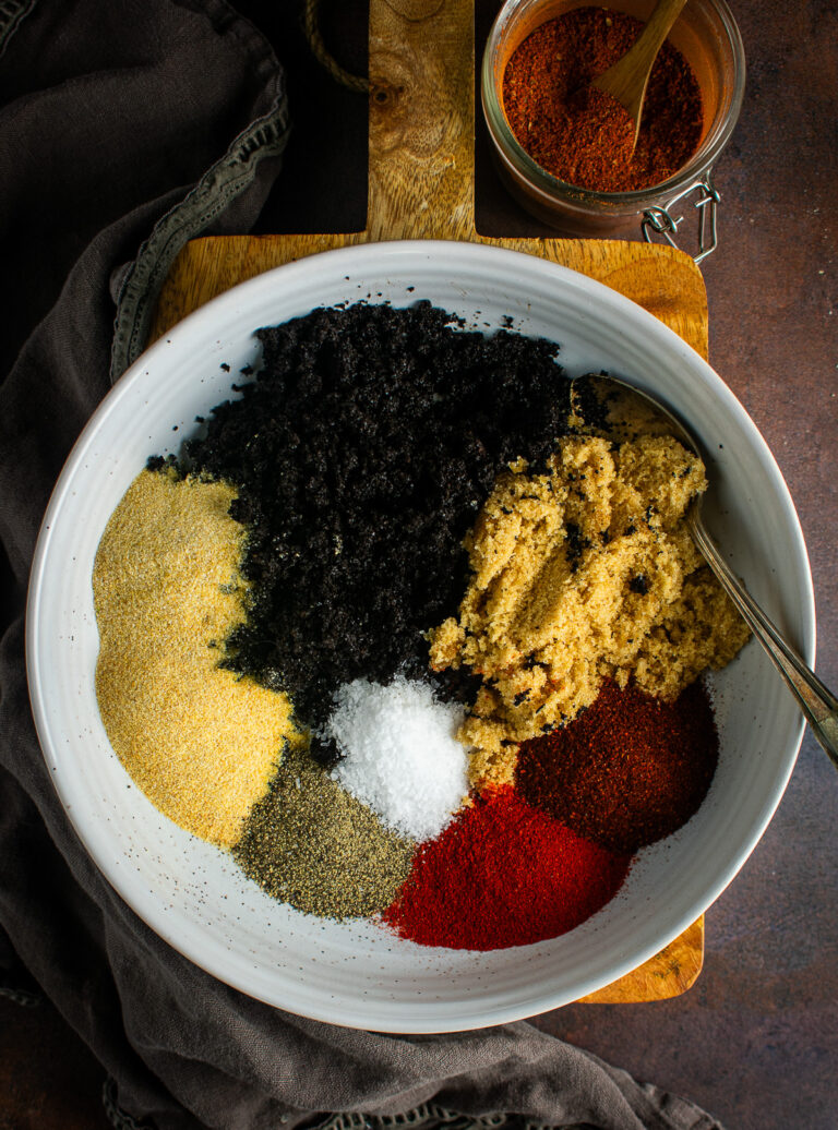 Homemade BBQ Coffee Dry Rub Seasoning - Shane &amp; Simple