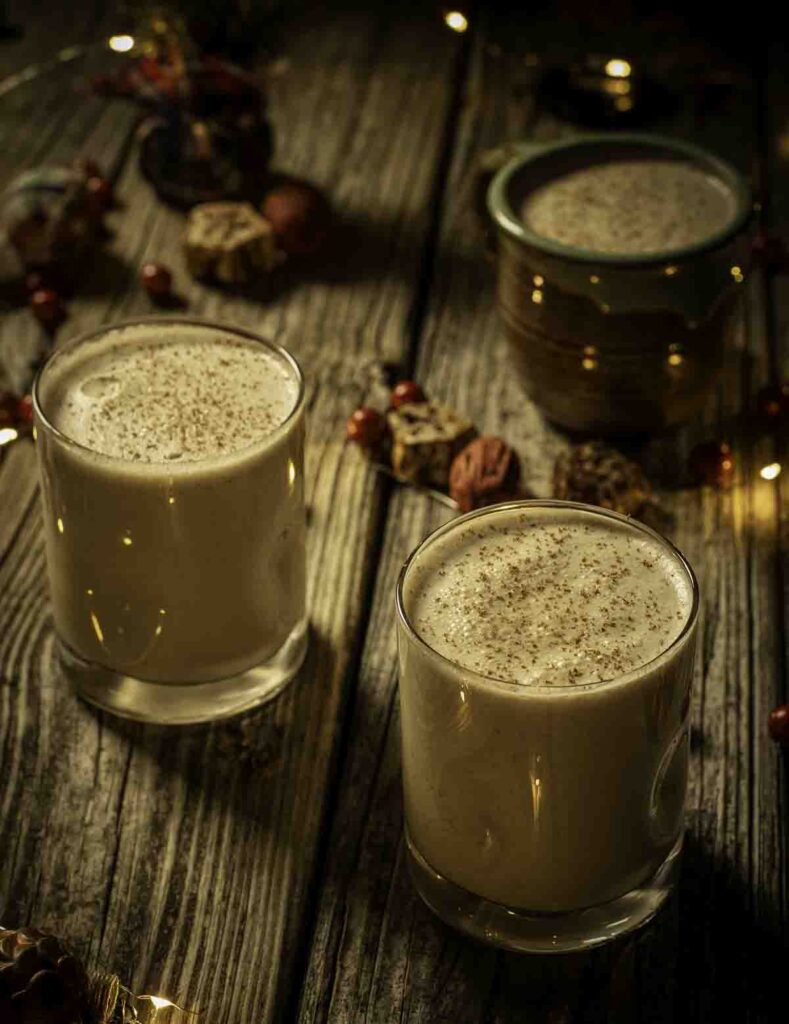 Best Ever Creamy Vegan Eggnog (Dairy-free, Eggless) - Shane & Simple