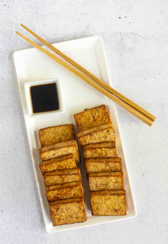 How To Make The Best Baked Tofu (4 Ingredients!) - Shane & Simple